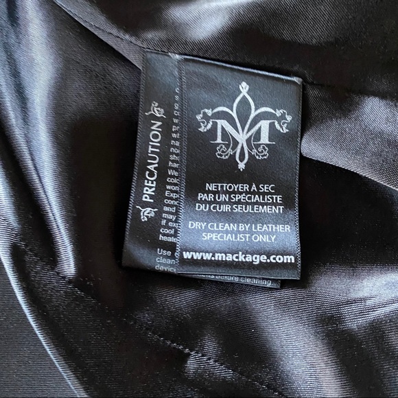 MACKAGE ASYMMETRICAL LEATHER - Picture 8 of 13